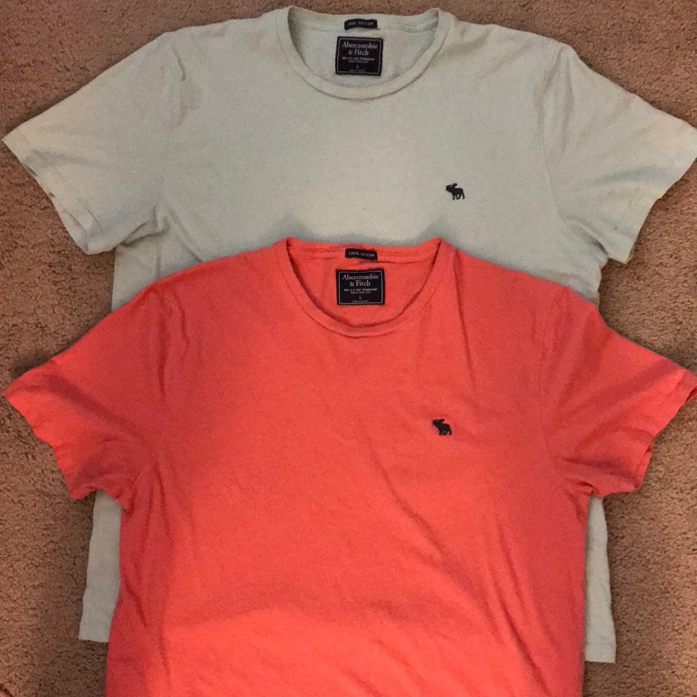 Abercrombie set of 2 guys T-shirt